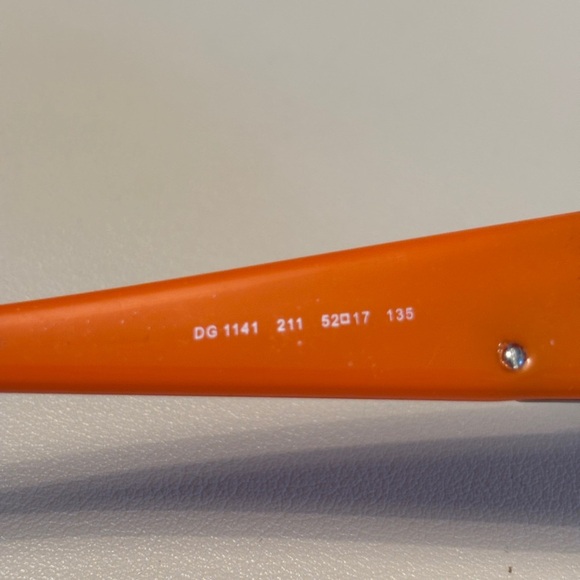 ☀️Dolce & Gabbana Orange Glasses - Picture 6 of 6